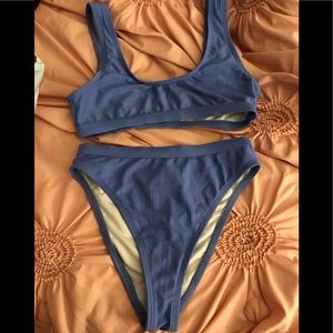Blue fashion nova bikini